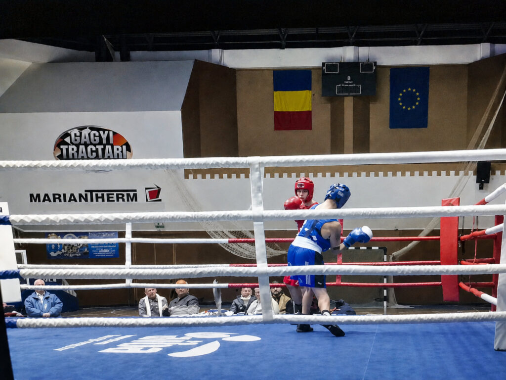 Pugilato disabili - Incontro sul ring al campionato europeo a Târgu Mureș